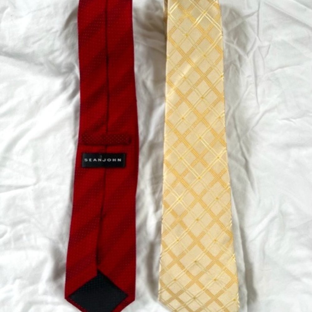 2 Men's ties